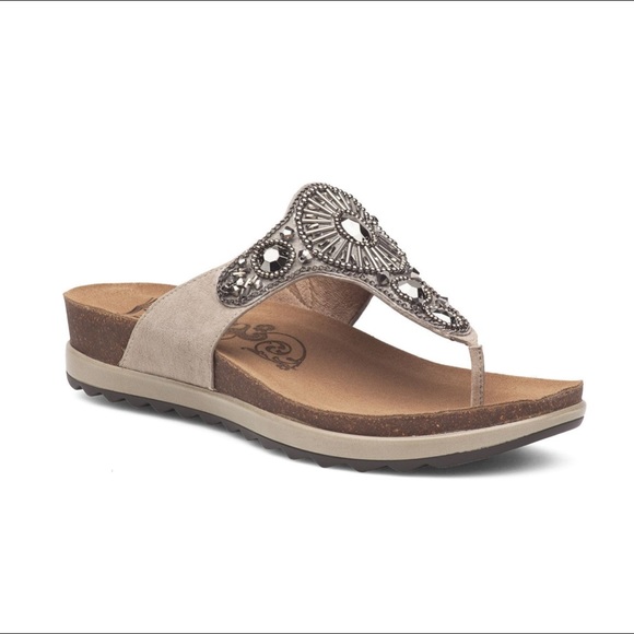 Dansko Shoes - Dansko Pamela Jeweled flip flop